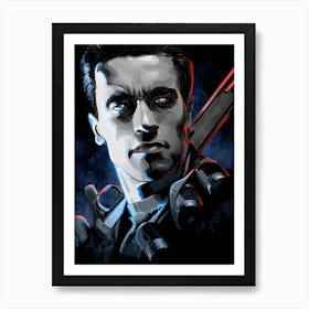 Terminator Look Art Print