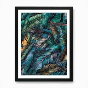 Tropical Leaves 5 Art Print