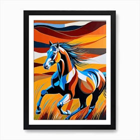 Modern Horse Art, 115 Art Print