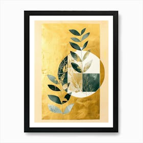 'Gold Leaf' 8 Art Print