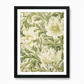 Floral Wallpaper 5 Art Print