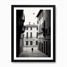 Verona, Italy,  Black And White Analogue Photography  2 Art Print