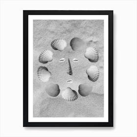 Sea Shell Wall Art Coastal Decor Beach Room Boho Print INSTANT DOWNLOAD Art Print