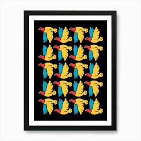 Flight- Bird Composition Art Print