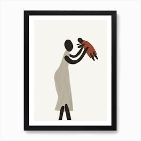 Ugandan Mother And Daughter Art Print