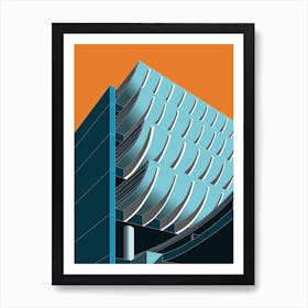 Preston Bus Station, UK, Colour Art Print