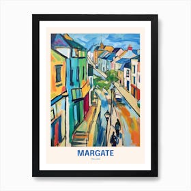 Margate England Uk Travel Poster Art Print
