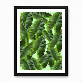 Tropical Leaf Art Print