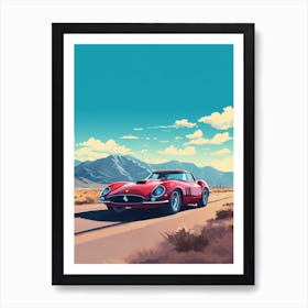 A Ferrari 250 Gto In The The Great Alpine Road Australia 1 Art Print