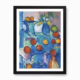 Orange 1 Classic Fruit Art Print