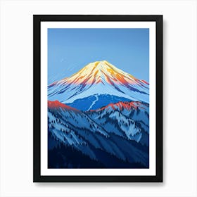 Mt Hood Art Print