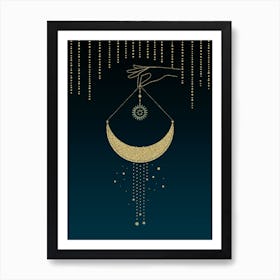 Believe In The Magic Of The Moon Art Print