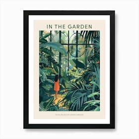 In The Garden Poster Royal Palace Of Laeken Gardens Belgium 2 Art Print