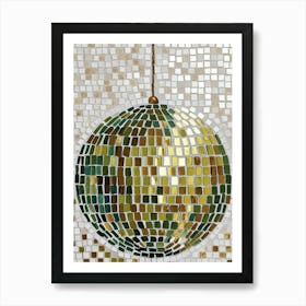 Disco Ball 32 Art Print