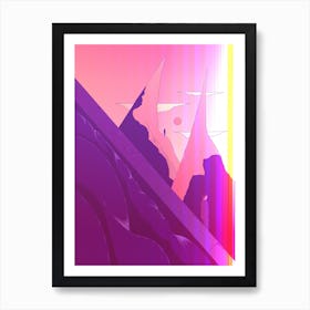 Digital Decay Art Print