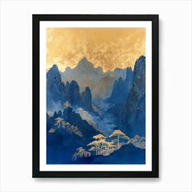 Chinese Mountains 91 Art Print