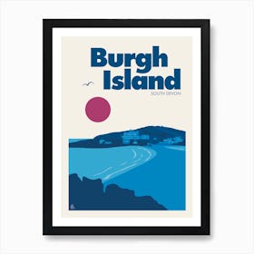 Burgh Island, South Devon 1 Art Print