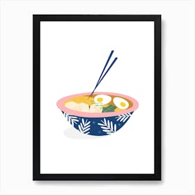 Ramen Bowl Art Print