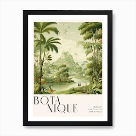 Botanique Fantasy Gardens Of The World 41 Art Print