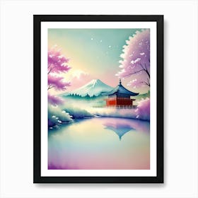 Japanese Pagoda 1 Art Print