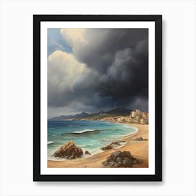 Stormy Sea.17 Art Print