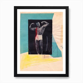 The Strongest Man On Earth Art Print