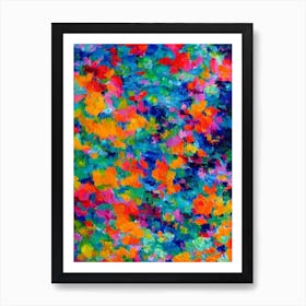 Acropora Suharsonoi 3 Vibrant Painting Art Print