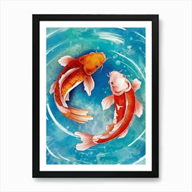 Koi Fish 1 Art Print