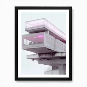 Futuristic Building Art Print