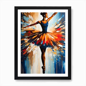 Firecracker Ballerina Poster