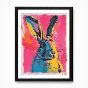 Bunnies Polaroid Inspired 3 Art Print