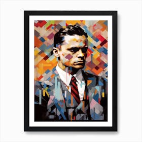  Gangster Art John Dillinger Public Enemy No 1 2 Art Print