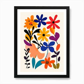 Floral Print 4 Art Print