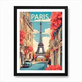 Paris Eiffel Tower Art Print