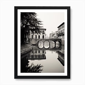 Padua, Italy,  Black And White Analogue Photography  2 Art Print