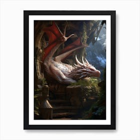 Dragon Lair Nature 7 Art Print