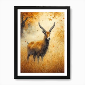 Antelope 2 Art Print