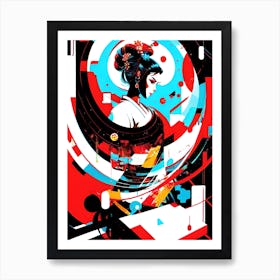 Geisha 88 Art Print