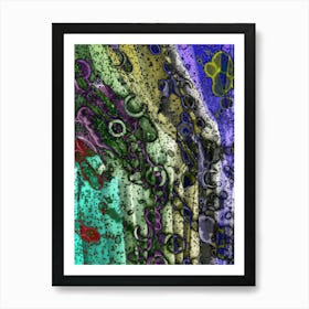 Modern Abstraction Of The Stain Art Print