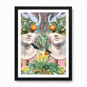 Mediterranean Love Art Print