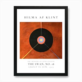 Hilma Af Klint Swan No 1 Art Print