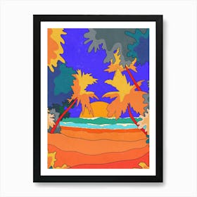 Sands And Waves Art Print