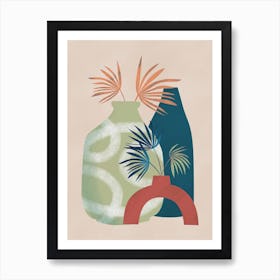 Still Life With Patterned Vase Art Print