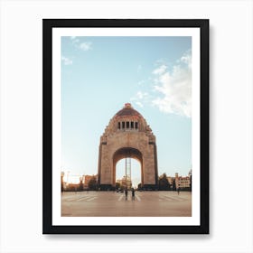 Mexico City Monument II Art Print