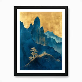 Chinese Mountains 54 Art Print