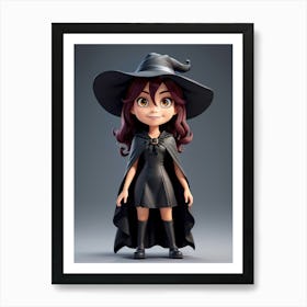 Little Witch 1 Art Print