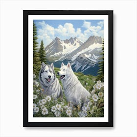 Wolf Pack Scenery 1 Art Print