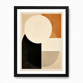 Beige Bauhaus Wiener Neustadt Wonder Art Print