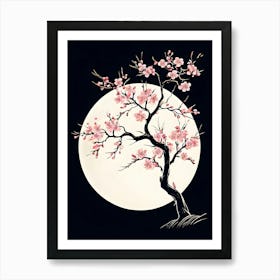 Cherry Blossom Tree 18 Art Print