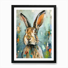 Belgian Hare Painting 3 Art Print